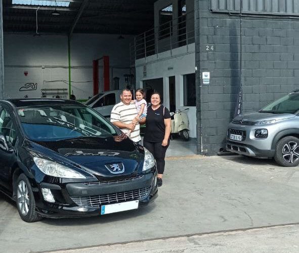 Entrega del Peugeot 🎉